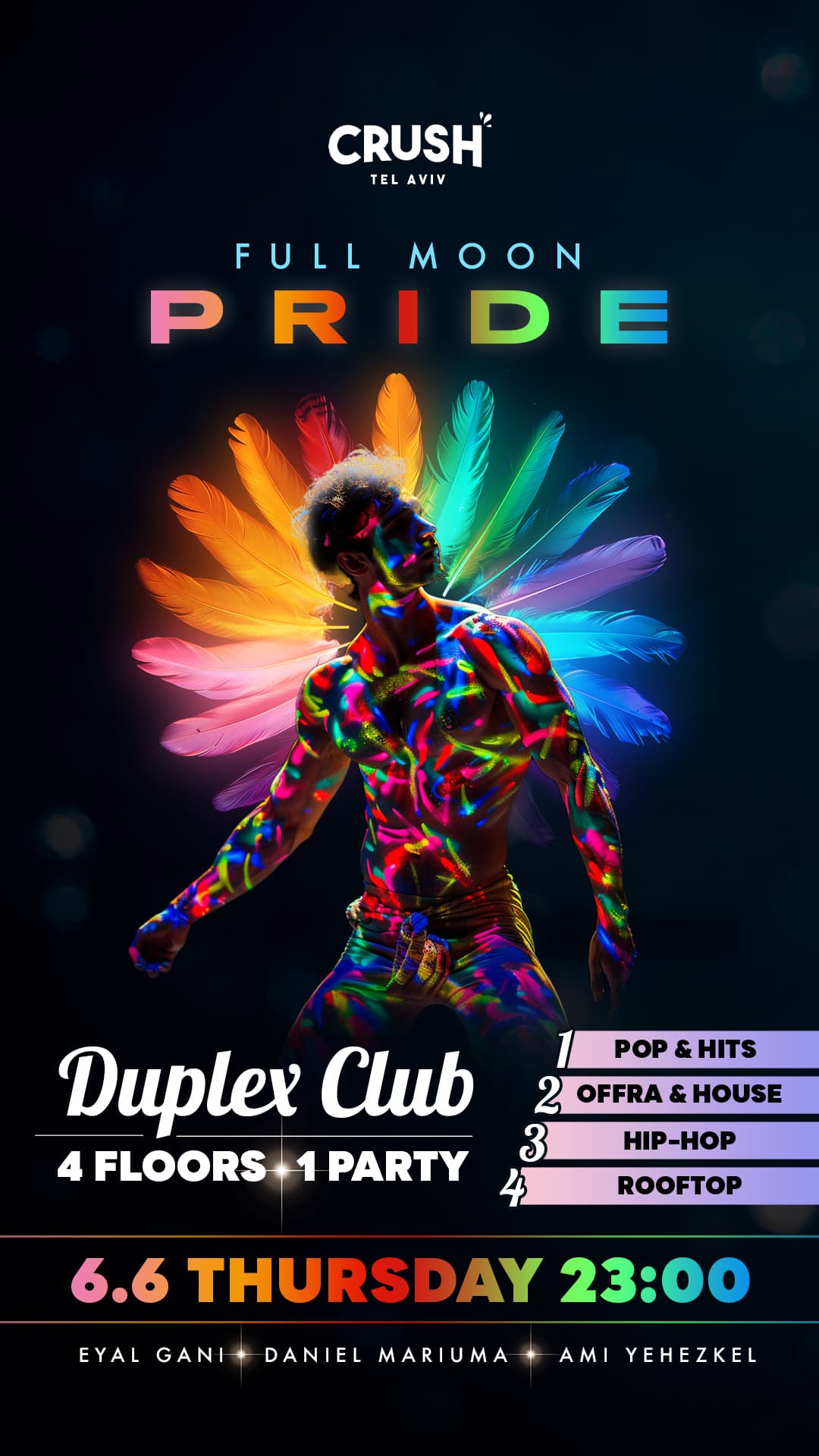 🌟 CRUSH 🌟 PRIDE FESTIVAL 🌟 DUPLEX CLUB 🌟
