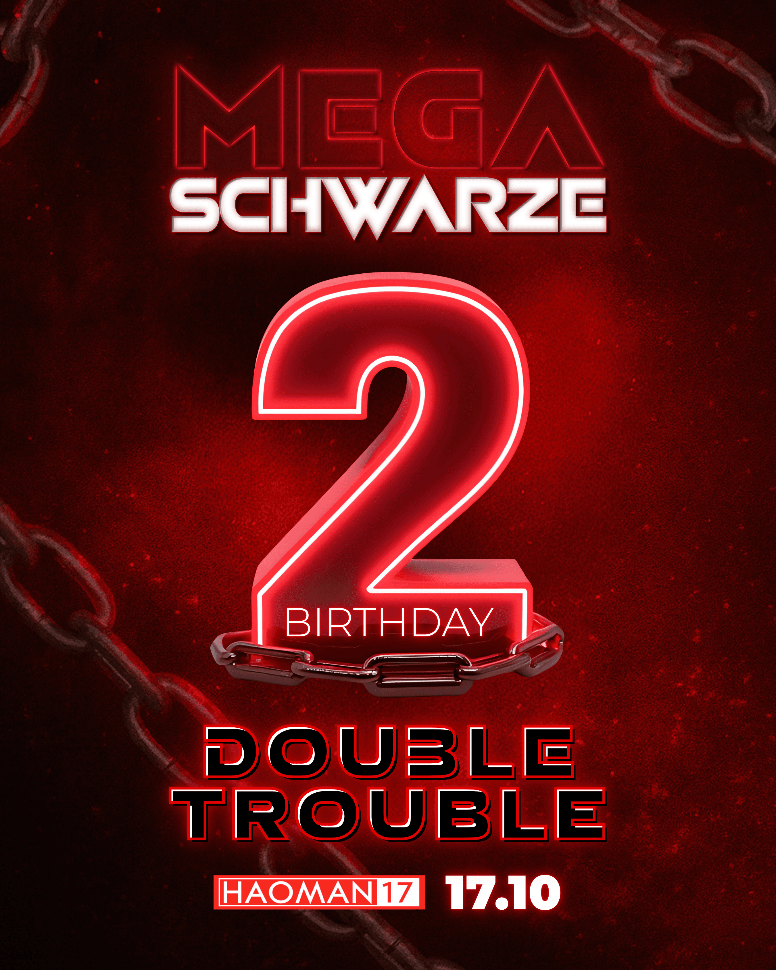 MEGA SCHWARZE | HAOMAN 17 | MEN ONLY